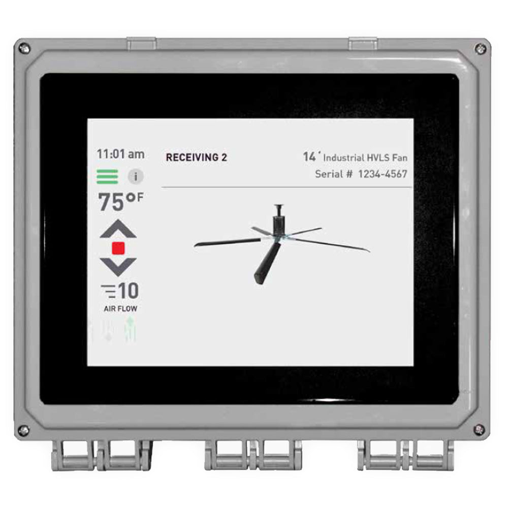 Epic iFan 10 control panel, aimsirflow.com