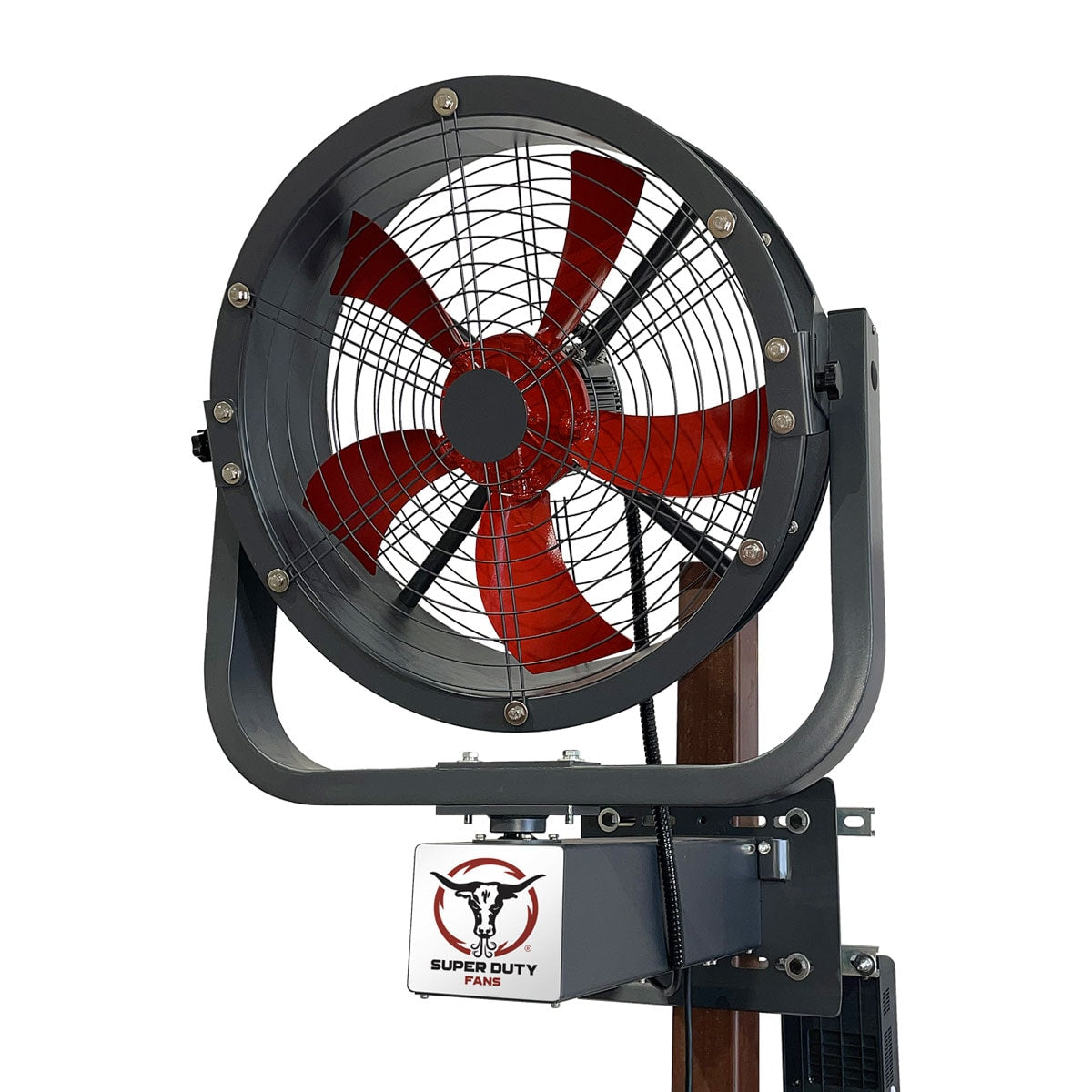 Super Duty Fans 24" Wall Fan – TEX-TWISTER-24, aimsairflow.com